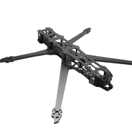 Châssis de drone en fibre de carbone GK-V3 13 pouces, empattement 550 mm, poids 594 g, compatible avec [marques] et autres, origine Guangdong, moule privé