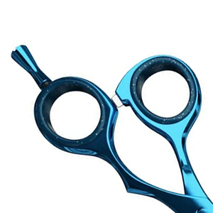 Ciseaux de coiffure en acier inoxydable à haute teneur en carbone, lame tranchante, manche en plastique, en vrac, avec votre propre logo - Product Image 5