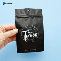 Sachet Doypack transparent avec fenêtre, refermable à fermeture éclair, en plastique givré de qualité alimentaire, pour l'affichage visible des snacks, des noix, des fruits secs et des aliments pour animaux de compagnie