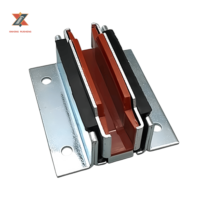 Zapata Guía Moderna de Acero para Ascensor KM51245188V001 120*9MM, Buje de Riel Guía Principal para Contrapeso de Cabina, Accesorios para Ascensor SG20