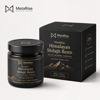 Complément alimentaire quotidien de bien-être à base de résine de Shilajit, nutrition minérale et végétale, marque privée OEM, 50g