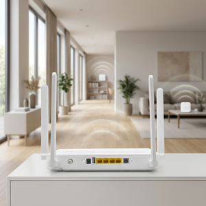 NOUVEAU design ZC-521X6HT AX3000 WiFi 6 XPON ONU ONT Triple-Play 4GE POTS CATV Port RF 160MHz Compatible avec Huawei pour Réseaux Mesh - Product Image 1