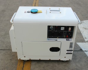 高品質5KVA/5.5KVA/6.5KVAポータブル静音ディーゼル発電機価格 - Product Image 2