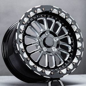 Jantes Beadlock Forgées Sur Mesure Bolun 15 16 17 18 19 20 Pouces 5x120.65 5x4.75 Jantes Légères de Drag pour <span class=keywords><strong>Corvette</strong></span> C5 C6 - Product Image 5