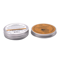 2oz 4oz Boîtes métalliques rondes recyclables en aluminium de forme personnalisée en fer blanc avec logo personnalisé Boîtes en métal pour l'artisanat