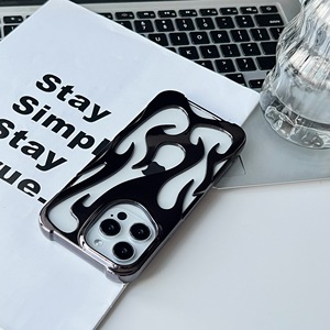 <span class=keywords><strong>Fancy</strong></span> Ins thiết kế Bumper bảo vệ điện thoại di động trường hợp 3D Ngọn lửa mô hình chống mùa thu điện thoại trường hợp đối với <span class=keywords><strong>iPhone</strong></span> 13/14/15 Pro Max - Product Image 4