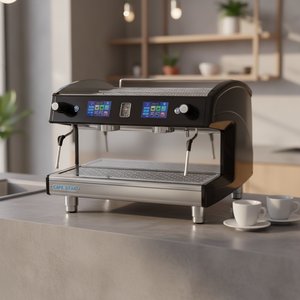 <span class=keywords><strong>Machine</strong></span> <span class=keywords><strong>à</strong></span> <span class=keywords><strong>café</strong></span> semi-automatique italienne protégée par brevet K301T |   Moulin <span class=keywords><strong>à</strong></span> <span class=keywords><strong>café</strong></span> <span class=keywords><strong>à</strong></span> meules coniques de 64 mm/74 mm |   <span class=keywords><strong>Machine</strong></span> <span class=keywords><strong>à</strong></span> expresso professionnelle avec corps en aluminium - Product Image 4