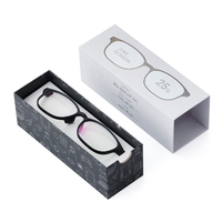 Emballage de luxe pour lunettes de soleil rigides avec tiroir, impression personnalisée, emballage cadeau de luxe pour lunettes de soleil