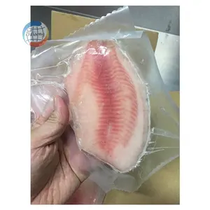 Pesce Tilapia disossato senza pelle pesce filetto di Tilapia nero 2-3 3-5 5-7 7-9oz