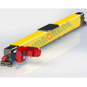 Cần Cẩu Trên Cao Cầu Chùm Đơn Kiểu Euro 16 Tấn 20 T Tiêu Thụ Điện Năng Thấp Với Khối Bánh Xe Mô-đun Bán - Product Image 6