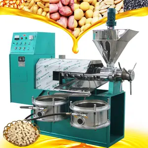production 3-5 kg h small manual oil press machine rated power 3000 watt leaf plam sunflower soybean oil extraction pressers