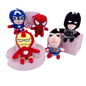 <span class=keywords><strong>Portachiavi</strong></span> in peluche all'ingrosso Avengers Alliance: Capitan America, Superman, Spider-Man - Giocattoli di peluche da collezione - Product Image 2