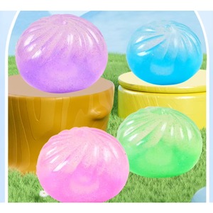 2026 el Misterioso Dumpling Viral, Bun Squishy, Dumplings Squishy, Dumplings Squishy con Purpurina - Product Image 5