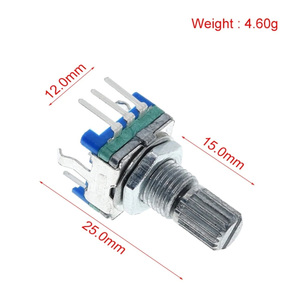 1pcs mận xử lý 15mm 20mm quay mã hóa mã hóa chuyển đổi/<span class=keywords><strong>ec11</strong></span>/kỹ thuật số chiết với chuyển đổi 5 pin - Product Image 4