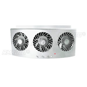 Ventilador USB para escape de coche, eliminación de olores, disipación de calor, ventilación, circulación de aire, ventilador de ventana de refrigeración - Product Image 5
