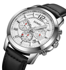 Skmei 1989 de alta gama relojes de hombres montre à quartz Relogio montre-bracelet ceinture montre et portefeuille ensemble pour hommes - Product Image 3