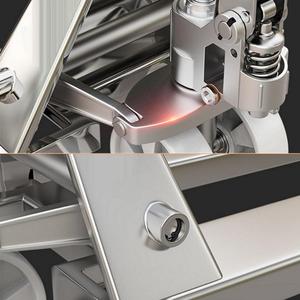 Nuevo Diseño de Transpaleta Manual Hidráulica de Acero Inoxidable para Manejo de Palés, 2000 kg, 2500 kg, Precio de Transpaleta - Product Image 6