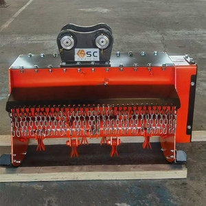 Cortacéspedes eficientes de corte y mulching de vegetación y sobrecrecimiento con componente de motor central - Product Image 1