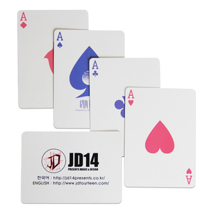 WJPC - <span class=keywords><strong>Carte</strong></span> da Gioco Personalizzate con Logo Stampato, Tipo Normale, Doppio Mazzo - Product Image 4