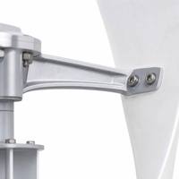Éolienne à axe vertical GWH-1KW 1KW ultra silencieuse à faible bruit pour toiture, maison urbaine, éclairage public, alimentation hors réseau VAWT