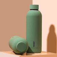 Yeway Bouteilles d'Eau Personnalisées en Gros, Bouteilles d'Eau Isothermes en Acier Inoxydable de Haute Qualité 500ml avec Logo Personnalisé