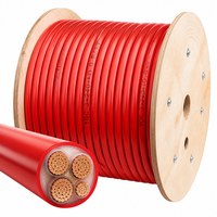 Câble d'alimentation souple en silicone YGC 3+1 conducteurs 0,6/1 kV, conducteur en cuivre anti-oxydation pour l'approvisionnement industriel mondial 3*240+1*120