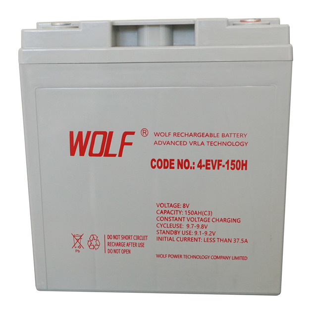 4 Evf 150 8V 150Ah AGM Electric Car Battery Deep Cycle Battery for Golf Carts