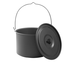 Açık kamp 15L büyük kapasiteli anodize alüminyum asılı Pot taşınabilir Ultra hafif vapur kamp piknik güveç tencere - Product Image 1