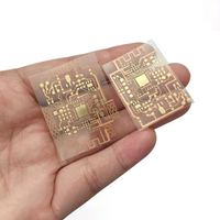 Circuit imprimé FPC transparent en PET résistant aux hautes températures Base en aluminium simple ou double face PCB flexible ODM personnalisé