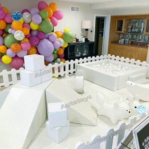 Popolare Set da Gioco Morbido per Bambini da Interno con Piscina di Palline e Attrezzature Morbide Bianche per Centri Commerciali - Product Image 3