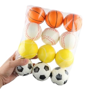 Ballons promotionnels en mousse pour enfants et adultes : mini baseball, football, basketball, soccer, jouet anti-stress, jeu, décoration de fête - Product Image 1