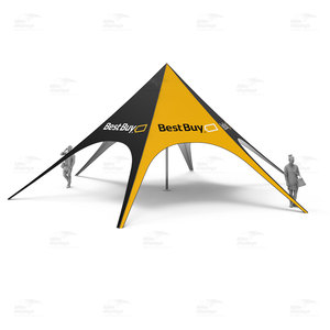Tenda a Cupola a Forma di Stella di Alta Qualità con Stampa Personalizzata per Feste all'Aperto, Fiere ed Eventi - Product Image 5