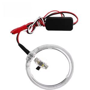 ไฟหน้าวงแหวน LED 12V ขนาด 89 มม. 95 มม. รูปทรงหลอด H4 แสงสีขาว 6000K ความสว่าง 6000 ลูเมนส์ ใช้ได้กับรถยนต์ทั่วไป รับประกัน 2 ปี - Product Image 3