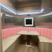 Camping-car remorquable, mini-maison sur roues, caravane de voyage, remorque de camping, remorque de camping avec cuisine