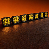 Barra de Luz LED Todoterreno Moderna Personalizada de 22/32/42 Pulgadas, Blanca y Ámbar, Enlazable, con RGB DRL para Camioneta 4x4, UTV, SUV, ATV