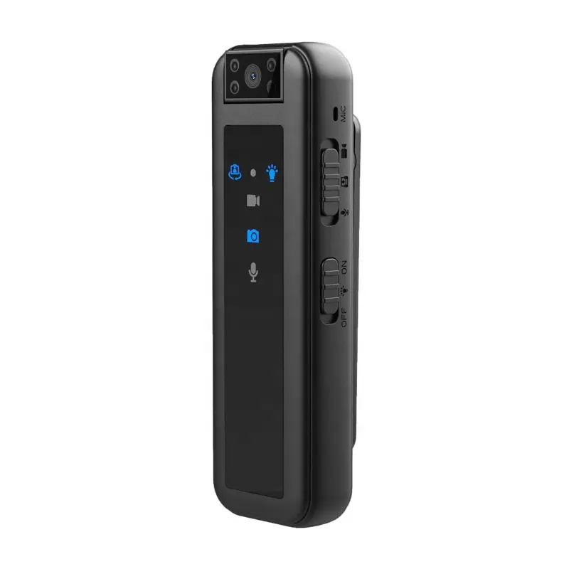 Mini câmera corporal 1080P vestível para reuniões, palestras, lazer, condução, esportes ao ar livre, ação, DVR, caneta de bolso, câmera de vídeo e gravador de áudio