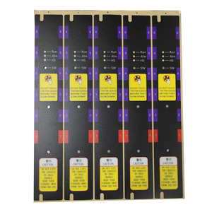 Panel de Control Gráfico Personalizado de Acrílico PET con Serigrafía, Parte Frontal Esmerilada y Parte Inferior Brillante para Exteriores - Product Image 3