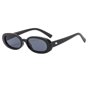 Venta al por mayor Retro <span class=keywords><strong>de</strong></span> moda nuevas gafas <span class=keywords><strong>de</strong></span> sol ovaladas Venta caliente Hombres Mujeres Gafas <span class=keywords><strong>de</strong></span> sol Vintage baratos Gafas <span class=keywords><strong>de</strong></span> sol Gafas - Product Image 2