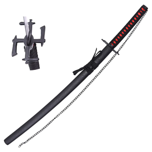 Vente chaude BLEACH Kurosaki Ichigo <span class=keywords><strong>Ban</strong></span> <span class=keywords><strong>Kai</strong></span> Anime épée bois jouet épée pour Cosplay - Product Image 1