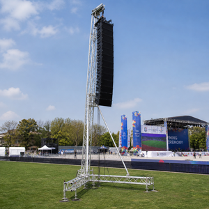 Système de levage professionnel pour truss Line Array, tour en aluminium robuste avec manivelle - Product Image 5