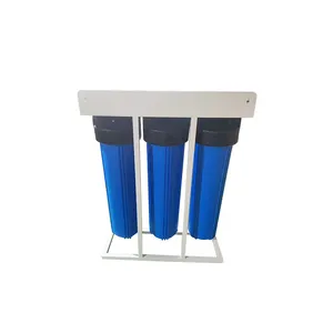 Anti-Druk 3 Stadia Huishoudelijke Waterfiltratie 10-Inch Groot Blauw Sediment Cto Udf Filter