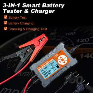 Cargador de Baterías Inteligente LANCOL <span class=keywords><strong>4</strong></span> en 1 de 12V para Pruebas Rápidas y Carga de Baterías de Automóviles y Motocicletas CAT-200 - Product Image 6