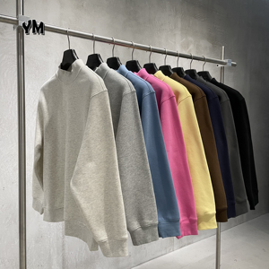 Felpe con Cappuccio da <span class=keywords><strong>Uomo</strong></span> Personalizzate con Logo, in Pile Pesante Caldo Invernale, Vestibilità Ampia, Stile Vintage con Collo Alto, <span class=keywords><strong>Oversize</strong></span>, per Vendita all'Ingrosso - Product Image 3