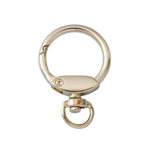 อุปกรณ์เสริมคลิปหนีบกุญแจแบบหมุนได้ ผลิตจากโลหะผสมสังกะสี สำหรับกระเป๋าเดินทาง แบบติดตั้งตายตัว สั่งทำได้ตามต้องการ ขายส่งโดย Spot-on - Product Image 1