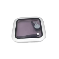 Nouvelle Fenêtre Carrée à Profil Bas en Aluminium pour Bateau, Yacht, Marine - Accessoire de Quincaillerie