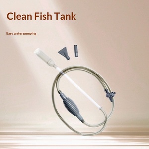 Accessoires d'aquarium en gros : Pompe à siphon en plastique durable pour le nettoyage et le changement d'eau des aquariums, outil de nettoyage de gravier - Product Image 5