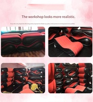 Canapés gonflables pour adultes, chaises pour couples, accessoires SM pour jeux érotiques, en PVC écologique, rouge, en stock, vente en gros