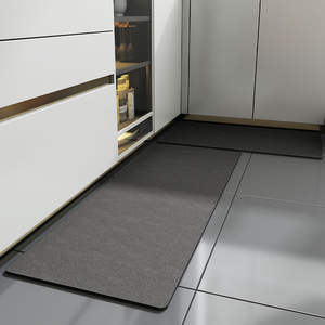 พรมปูพื้นห้องครัวรูปสี่เหลี่ยมผืนผ้ากันลื่นซักได้ดูดซับน้ำมันดูดซับคราบสกปรกทนทานสำหรับห้องครัวร้านอาหาร - Product Image 3