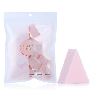 Esponja de Maquillaje Triangular Suave, Lavable, Sin Látex, de Marca Privada, Paquete de 15 Unidades, para Base de Maquillaje y Polvos Cosméticos - Product Image 1