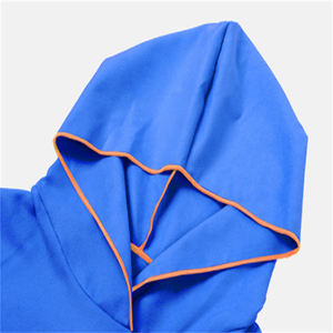 MOQ basso Logo personalizzato in microfibra traspirante nuoto <span class=keywords><strong>mare</strong></span> immersioni asciugamano con cappuccio fasciatura esterno Poncho <span class=keywords><strong>da</strong></span> Surf - Product Image 2